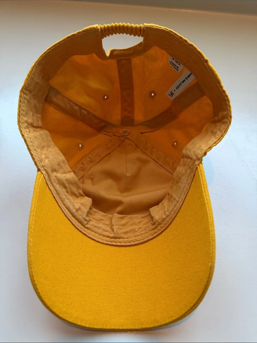 EUC Janie and Jack Yellow “FRESH” Embroidered Kids Cap